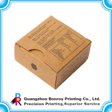 Custom brown small kraft cheap soap packaging box